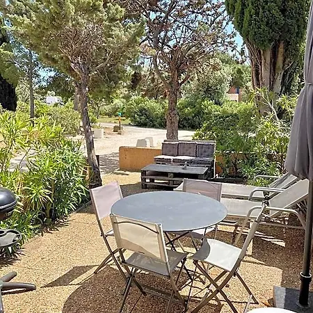 Maison 5pers-clim-piscine-wifi 度假居 Fitou