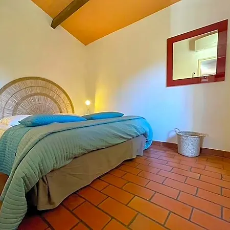 Maison 5pers-clim-piscine-wifi * Fitou