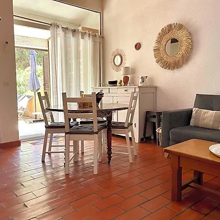 Maison 5pers-clim-piscine-wifi 度假居 Fitou